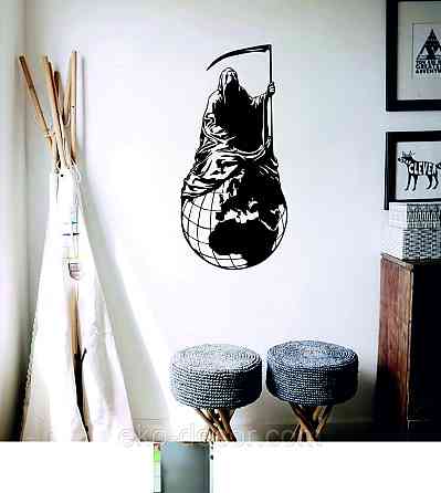 Декоративное настенное Панно «Смерть с косой», Декор на стену Киев