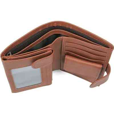 Портмоне Vintage З натуральної шкіри Коричневе (14534) Вінниця