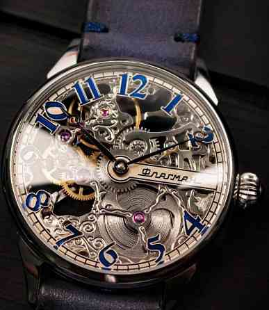 Ексклюзивний чоловічий наручний годинник скелетон на подарунок. Київ