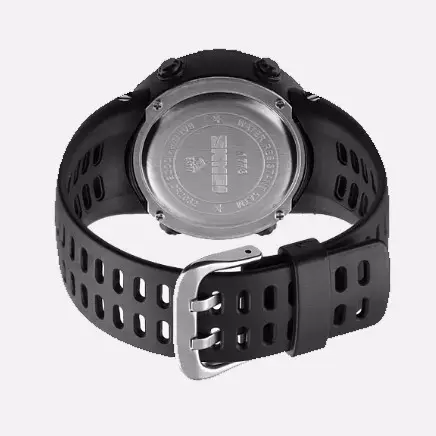 Часы детские наручные спортивные Skmei 1773 (Черный с белым) Винница - изображение 5