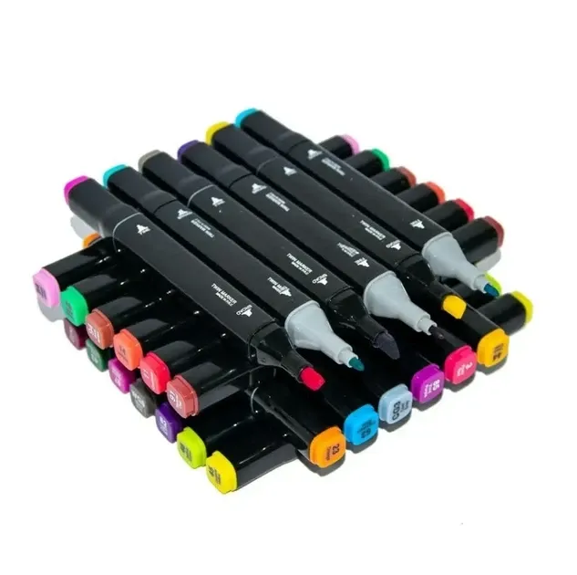 Набор двухсторонних маркеров, Sketch Marker, 36 цветов, в сумке Одесса - изображение 3