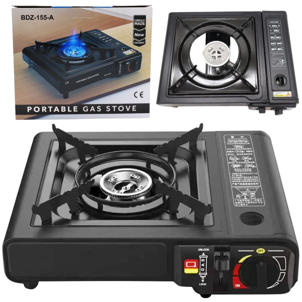 Туристическая плита газовая на 1 конфорку BDZ-155-A SBR Киев - изображение 1
