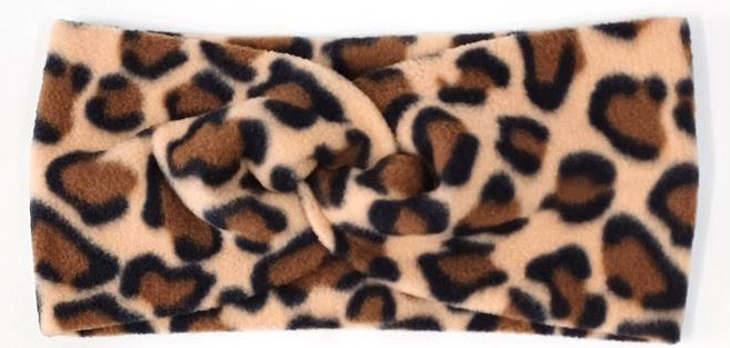 Повязка женская леопард флисовая Киев - изображение 1