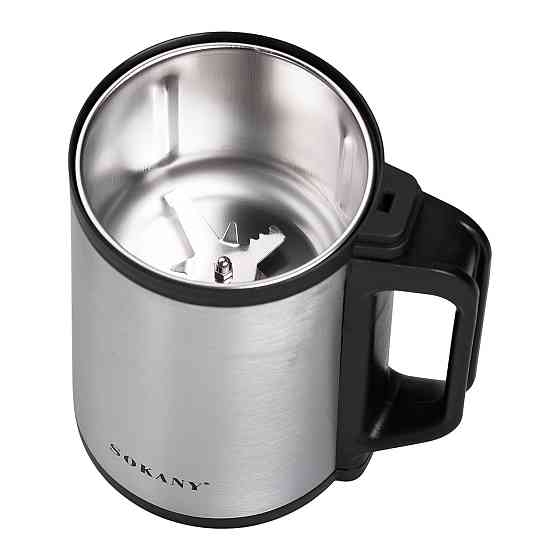 Кофемолка электрическая 300 Вт автоматическая 140 г для мелкого помола из нержавеющей стали Sokany SK-04021 Киев