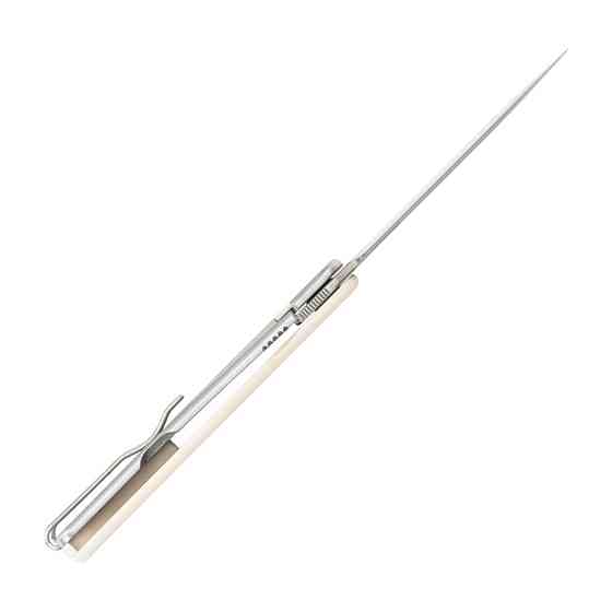 Ніж складаний туристичний SRM Palfrey 135L-GT (8.3 см) 14C28N / G10 білий Київ