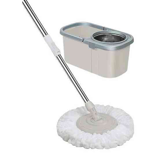 Швабра з віджимом + відро 6л,Сірий SBR Київ