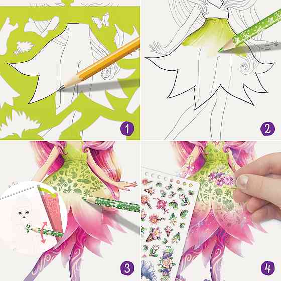 Набір для творчості – Скетчбук: Петулія, мотиви лісу Днепр