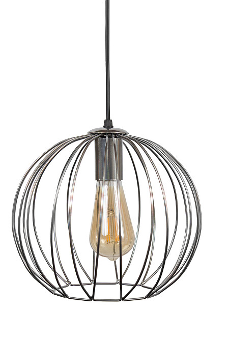 Світильник куля на підвісі лофт Е27 Globe NL 272 CR хром Київ - фото 2