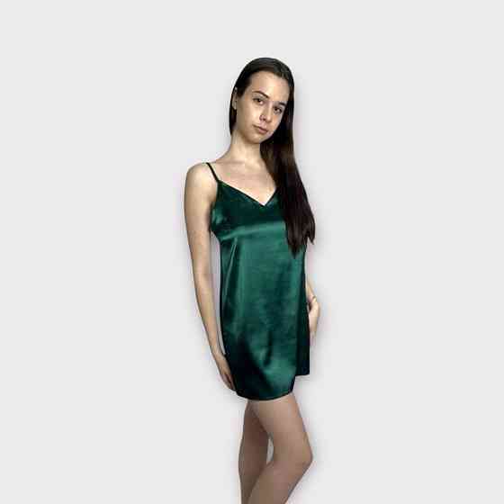 Комплект халат и ночнушка Зеленый XS Харьков