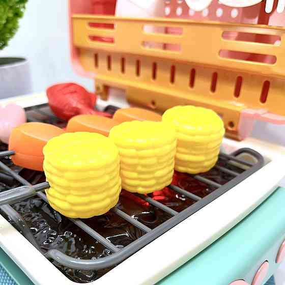 Майстер Гриль WToys продукти змінюють колір звук підсвічування кухонне приладдя холодна пара Рожевий (22542) Чернігів
