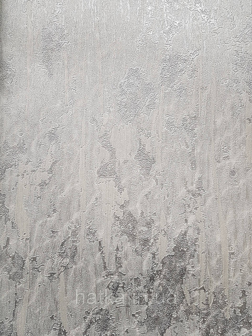 Шпалери вінілові на флізеліні гарячого тиснення DU&KA 1.06х10 вензель основа під штукатурку сірі коричневі Київ - фото 2