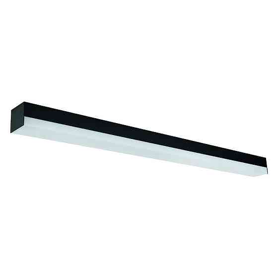 Подвесной линейный светильник 80W 4000K Черный Одесса