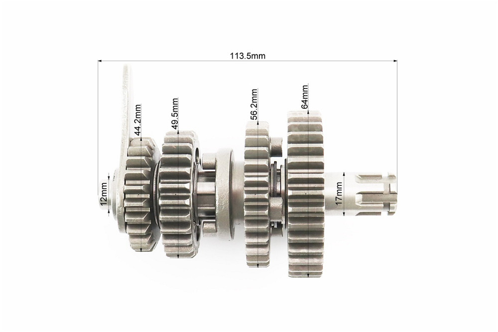 Коробка передач (два вали з шестернями), для двигунів LF140 Киев - изображение 2