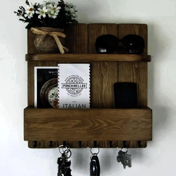 Ключница деревянная 