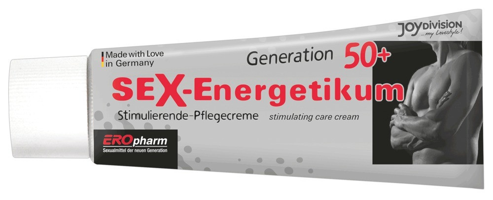 Крем эрекционный JOY Division Sex Energetic 50+ Sexenergy Cream, 40 мл Sex Aura Киев - изображение 2