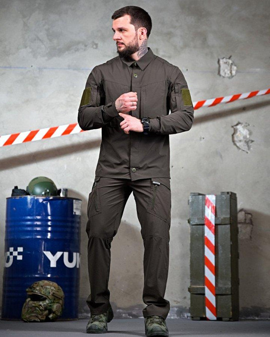 Летний городской тактический костюм URBAN олива    ПП7691 Одесса - изображение 2