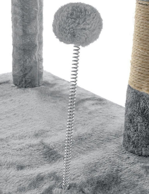 Ігровий комплекс для кішок AVKO Chiara кігтеточка, будиночок, дряпка Київ - фото 7