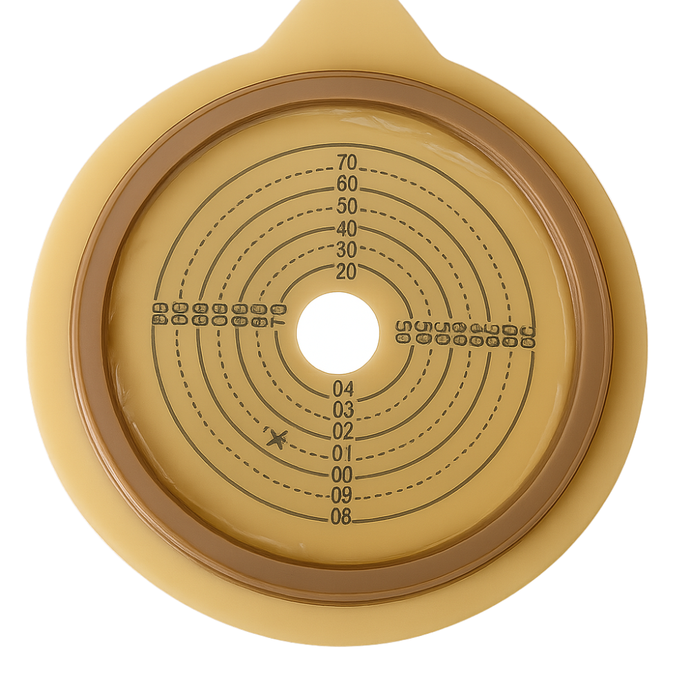 Пластини Confort для двокомпонентного калоприймача 80 мм, стома 12-70 мм Днепр - изображение 2