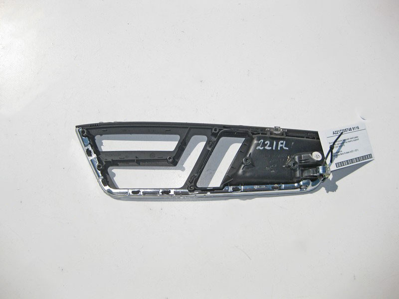 Mercedes-Benz  A2217205748 9116 Внутрішня ручка відкриття передніх лівих дверей з чорною накладкою під пам'ять S-Class W221 Одеса - фото 2