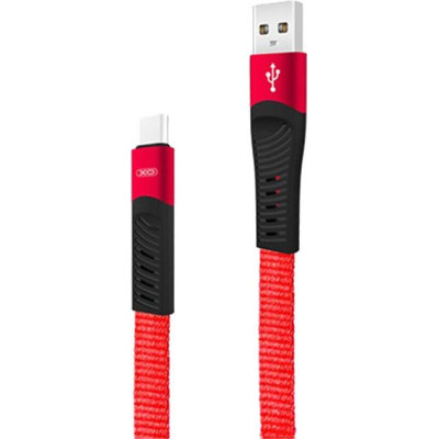 Дата кабель USB 2.0 AM to Micro 5P 1.2m 2.1A spring red XO (NB127-M-RD) Винница - изображение 1