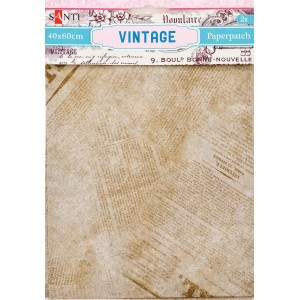 Папір для декпажу "Santi" 952473 "Vintage" 40*60см 2арк, шт Київ - фото 1