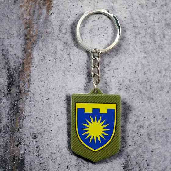 Брелок гумовий 106 ОБрТрО Запоріжжя