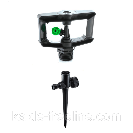 Дощувач Presto-PS зрошувач круговий регульований Римський фрегат на ніжці (SP-3103) Харьков