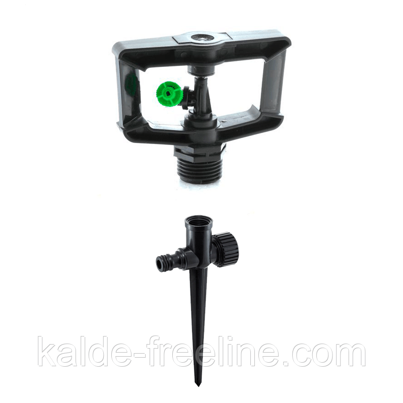 Дощувач Presto-PS зрошувач круговий регульований Римський фрегат на ніжці (SP-3103) Харьков - изображение 1