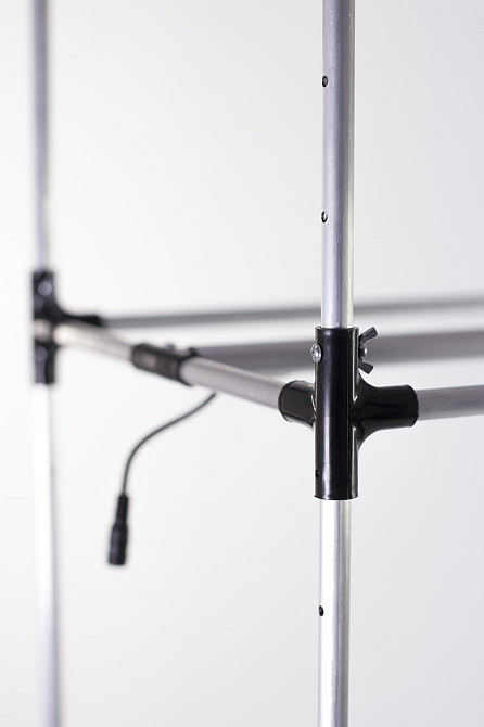 Міні-теплиця з фіто світлом для дому Sezam XL  з пластиковою полицею + 3 вентилятора Бориспіль - фото 4