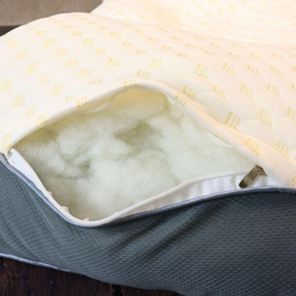 Ортопедична подушка для сну 70х40х10см / Подушка анатомічна для шиї / Гіпоалергенна подушка Київ - фото 9