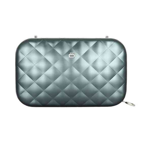 Клатч-сумка на молнии Ogon Quilted ledy bag (20.5 х 12.5 см) Платиновый Киев