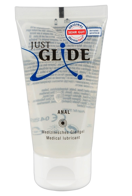 Анальный лубрикант Just Glide 50 мл на водной основе Sex Aura Киев - изображение 1