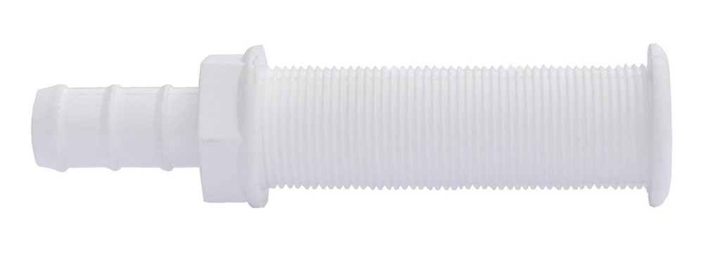 Штуцер Водоотливной 22.7X150Mm Белый Под Шланг 18.836.01W 150Mm Киев - изображение 1