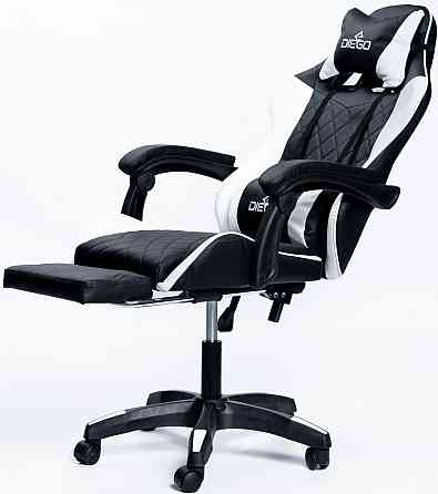 Крісло геймерське DIEGO AERO Black-White Київ