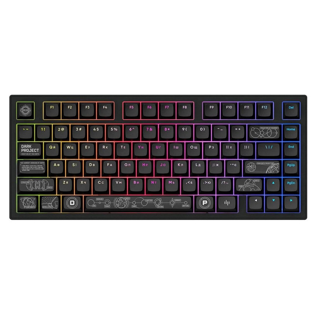Клавіатура Dark Project ALU81 Terra Nova Black (DPKB_NOVA_81_ANSI_BLACK_UA) ( Чорний ) Харків - фото 19