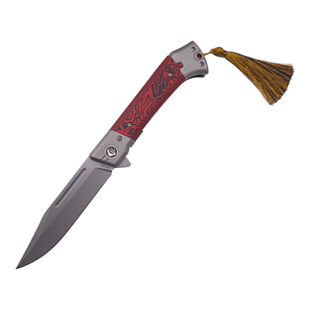 Нож складной ChongMing CM138, 2144 Red Днепр - изображение 1