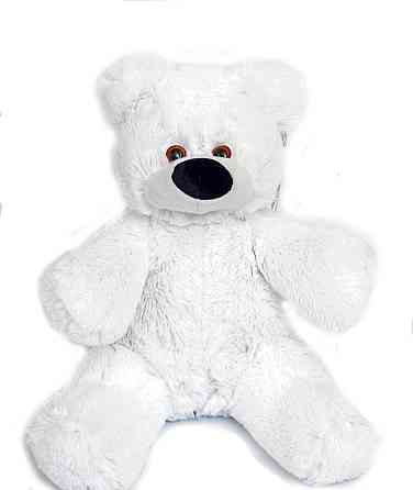 Плюшевый мишка Алина Бублик 55 см белый Киев