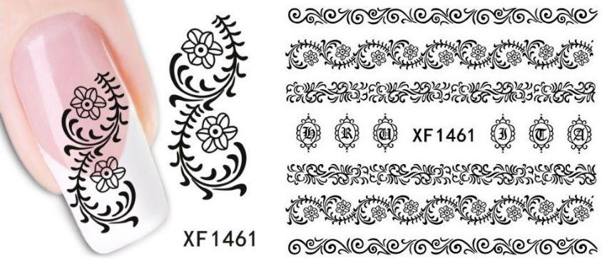 Наклейки для нігтів XF1461 Київ - фото 2