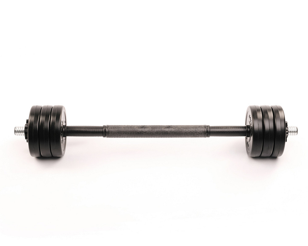 Гантелі Elitum 2х16 кг з подовжувачем грифа для штанги, набірні, для дому та зали Київ - фото 3