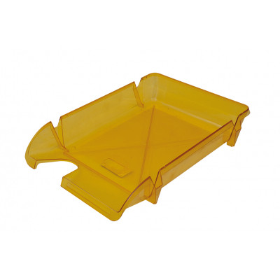 Лоток для паперів Арника горизонтальний КОМПАКТ, лимонний (80606) Вінниця - фото 1