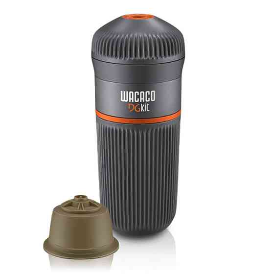 Набор аксессуаров DG Kit 140мл для кофеварки Wacaco Nanopresso чашка и адаптер для капсул Черный Винница
