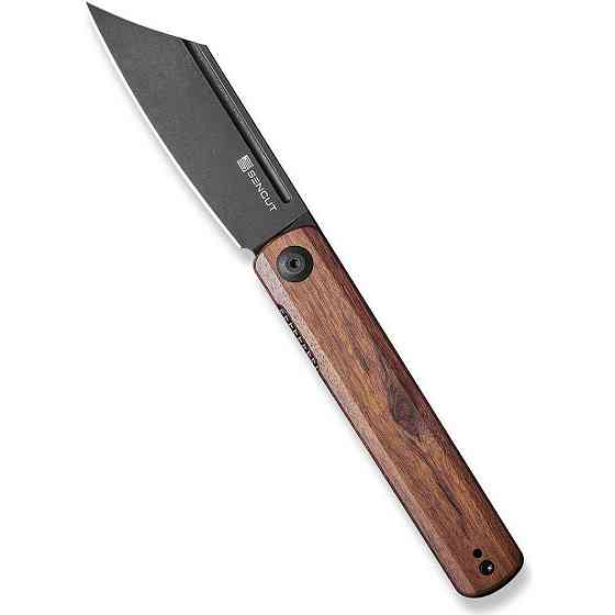 Нож складной туристический Sencut Bronte, (8.6 см) 9Cr18MoV / Cuibourtia Wood Киев