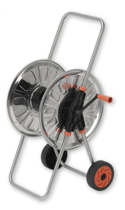 Тележка для шланга 1/2 80м, нержавеющая сталь, CARINOX, AG4280 Киев - изображение 1