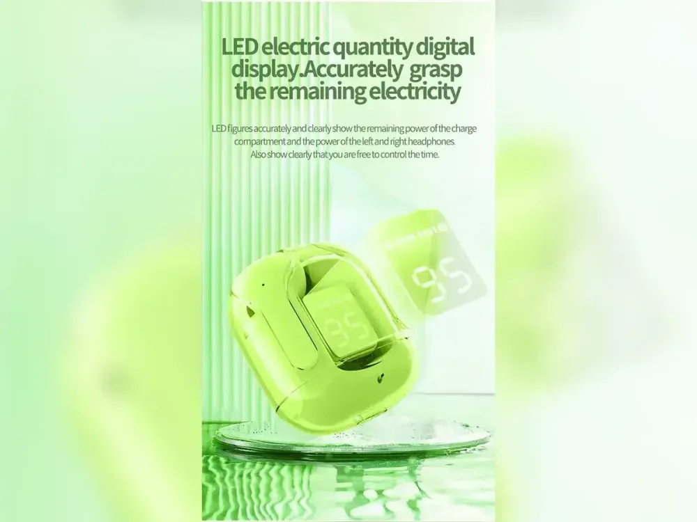 Гарнітура Double з кейсом Bluetooth NB798 TWS навушники із сенсорним керуванням, IPX4, до 20м Одеса - фото 4