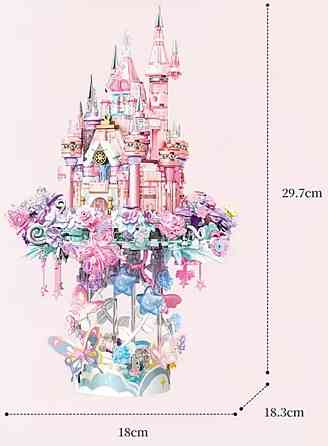 Конструктор Замок на квітах 822 блоків Лего Подарунковий у Коробці. Харків