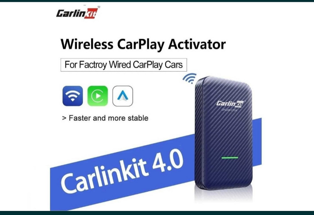 CarlinKit 4.0 адаптер для безпроводного Apple CarPlay Android Auto. Киев - изображение 1
