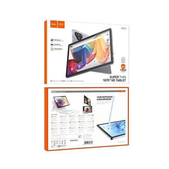 Планшет HOCO HI14 10.95-inch calling tablet PC (Europe Asia and Africa) Starry Gray Київ