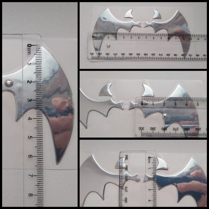 Випукла Наклейка на авто крила кажана Київ - фото 4