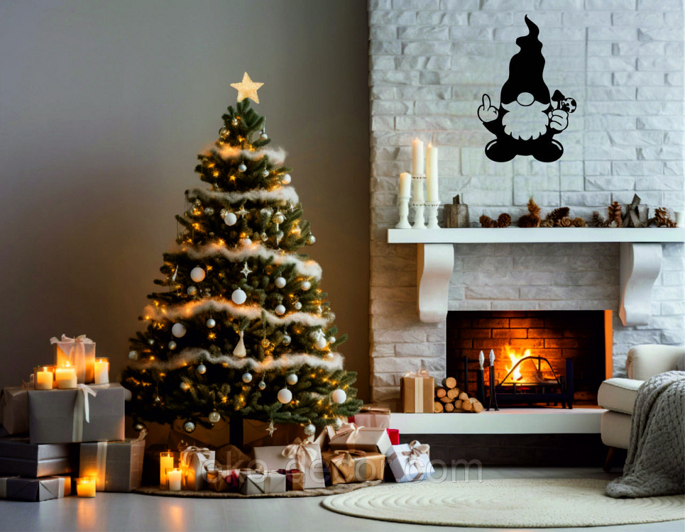 Декоративное настенное Панно «Гном», Декор на стену Киев - изображение 4