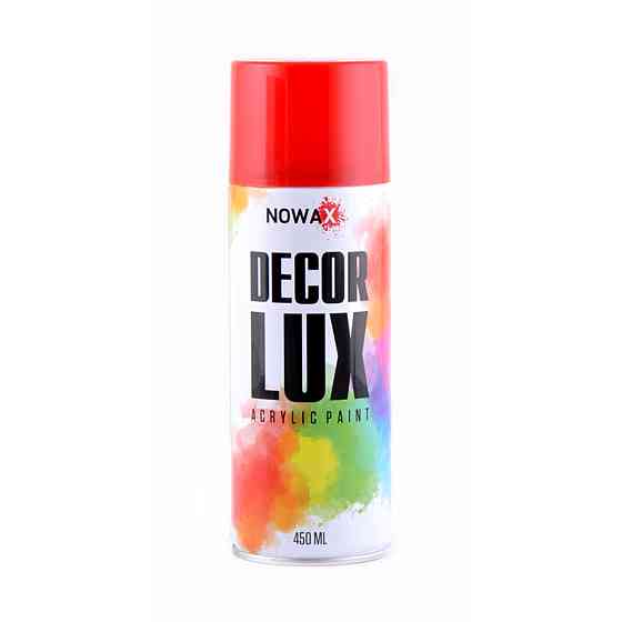 Фарба акрилова Nowax Spray 450мл рубіново-червоний (RUBY RED/RAL3003) Киев